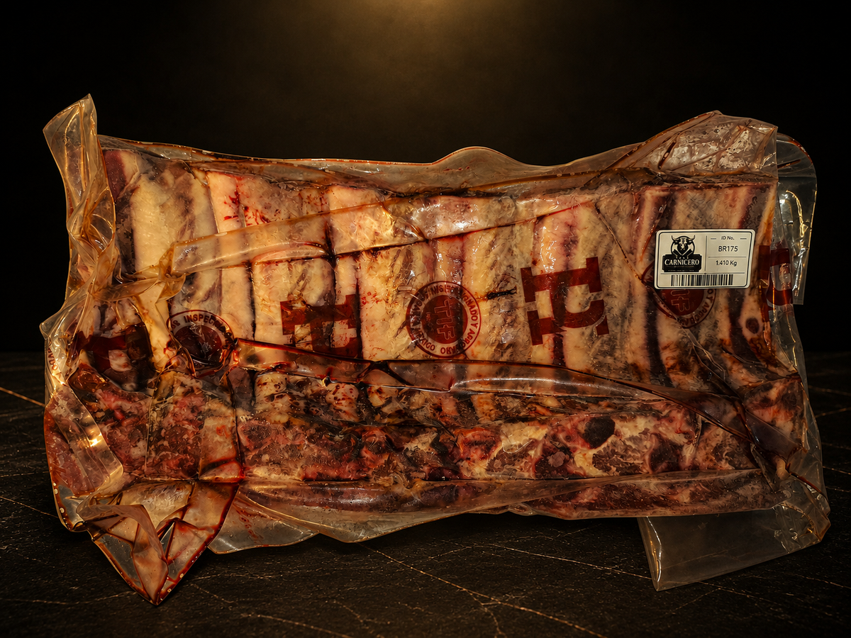 Foto real de Costilla Back Rib 1,41 kg - BR175 - Casa Carnicero