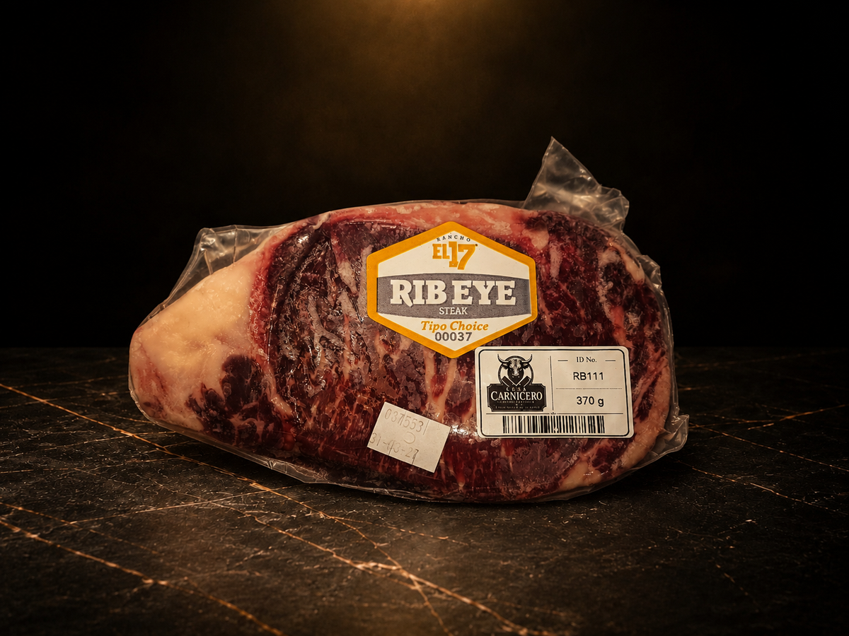 Foto real de Rib Eye 0,37 kg - RB111 - Casa Carnicero